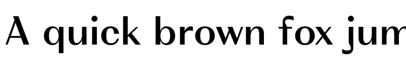 Preview of FONTSPRING DEMO - VolkoSans Display Medium Regular font