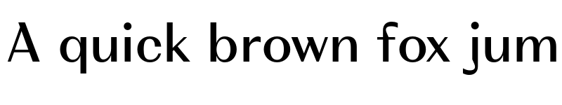 Preview of FONTSPRING DEMO - VolkoSans Display Regular font