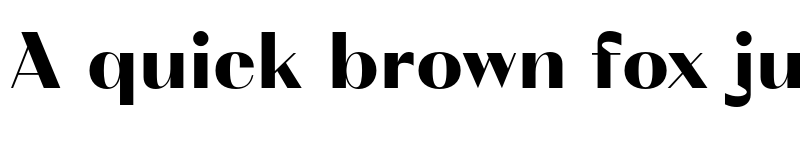 Preview of FONTSPRING DEMO - VolkoSans Poster Black Regular font