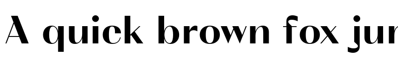 Preview of FONTSPRING DEMO - VolkoSans Poster Bold font