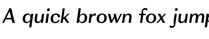 Preview of FONTSPRING DEMO - VolkoSans Text Italic font