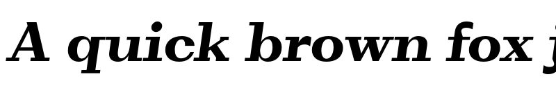 Preview of FONTSPRING DEMO - VolkoSerif Caption Black Italic Regular font