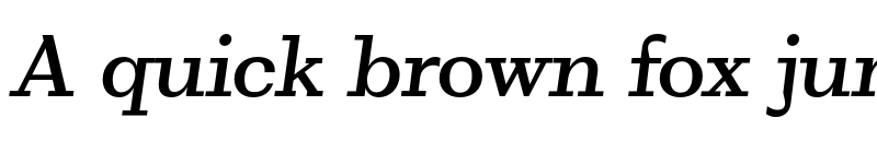Preview of FONTSPRING DEMO - VolkoSerif Caption Italic font