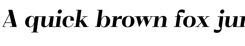 Preview of FONTSPRING DEMO - VolkoSerif Poster Italic Bold font