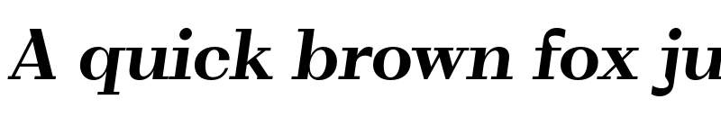 Preview of FONTSPRING DEMO - VolkoSerif Text Italic Bold font