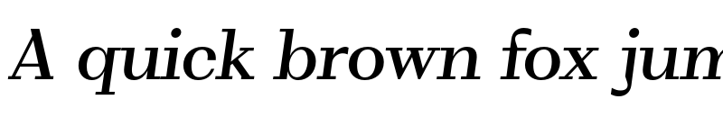 Preview of FONTSPRING DEMO - VolkoSerif Text Italic font