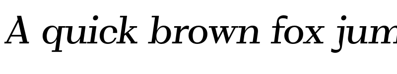 Preview of FONTSPRING DEMO - VolkoSerif Text Light Italic Regular font