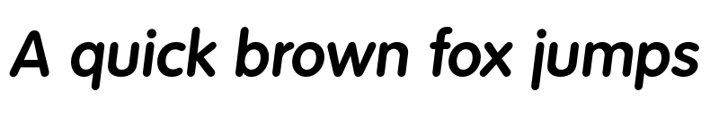 Preview of FONTSPRING DEMO - Volkswagen Serial Bold Italic font