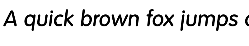 Preview of FONTSPRING DEMO - Volkswagen Serial Medium Italic font