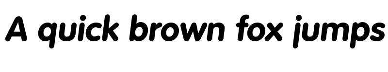 Preview of FONTSPRING DEMO - Volkswagen Serial Xbold Italic font