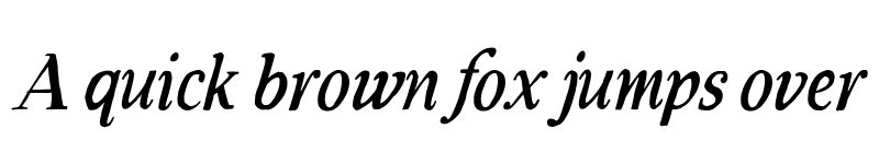 Preview of FONTSPRING DEMO - VolumeTC-RusticSolidItalic Rustic Solid Italic font