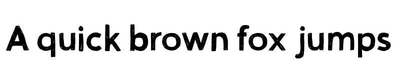 Preview of FONTSPRING DEMO - VolumeTCSans-Rustic Rustic font