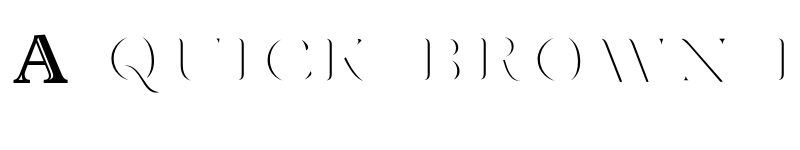 Preview of FONTSPRING DEMO - Vulpa Drop Caps Regular font