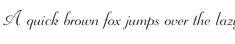 Preview of FONTSPRING DEMO - Wagner Script Pro Regular font