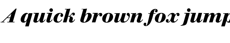 Preview of FONTSPRING DEMO - Walbaum Original Pro Bold Italic font