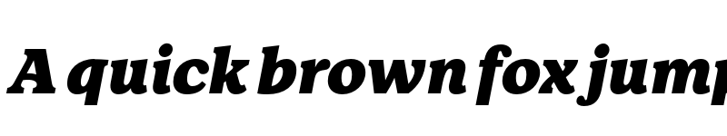 Preview of FONTSPRING DEMO - Walden Black Italic Regular font