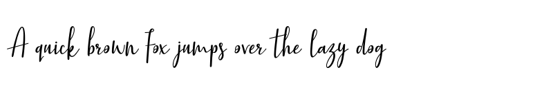 Preview of FONTSPRING DEMO - Wapstina Love Script Regular font