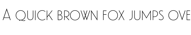 Preview of FONTSPRING DEMO - Waverly CF Thin Regular font