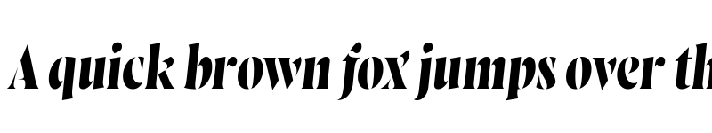 Preview of FONTSPRING DEMO - Wayfinder Stencil CF Bold Italic font