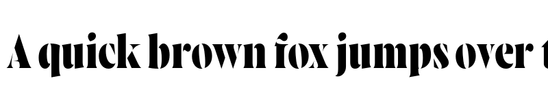 Preview of FONTSPRING DEMO - Wayfinder Stencil CF Extra Bold Regular font