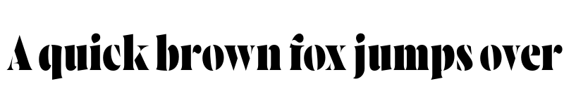 Preview of FONTSPRING DEMO - Wayfinder Stencil CF Heavy Regular font