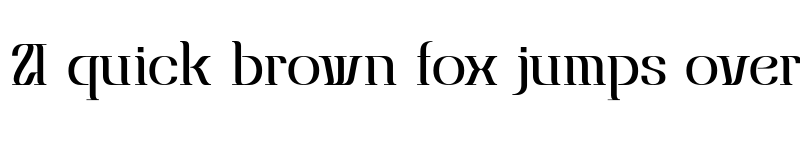 Preview of FONTSPRING DEMO - Wedusa Regular font