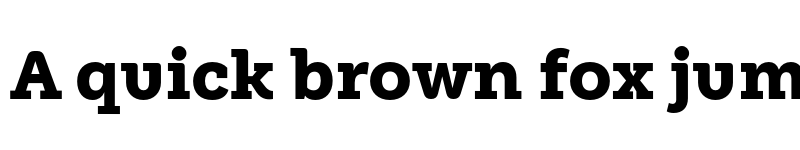 Preview of FONTSPRING DEMO - Weekly Alt Black Regular font