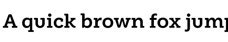 Preview of FONTSPRING DEMO - Weekly Alt Bold Regular font