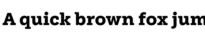 Preview of FONTSPRING DEMO - Weekly Black Regular font