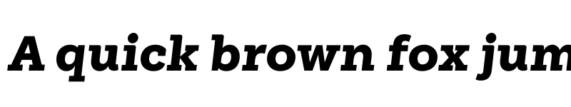 Preview of FONTSPRING DEMO - Weekly Pro Black It Regular font