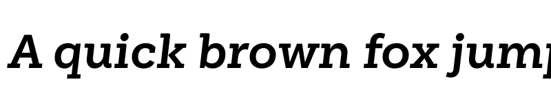 Preview of FONTSPRING DEMO - Weekly Pro Bold It Regular font