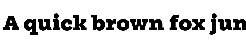 Preview of FONTSPRING DEMO - Weekly Pro ExtraBlack Regular font