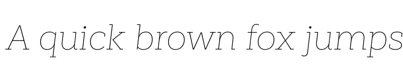 Preview of FONTSPRING DEMO - Weekly Pro Thin It Regular font