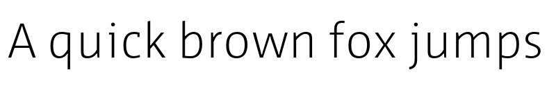 Preview of FONTSPRING DEMO - Werk Light Regular font