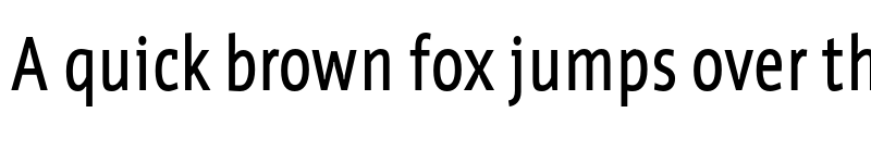 Preview of FONTSPRING DEMO - WerkCondensed Bold font