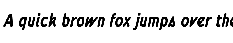 Preview of FONTSPRING DEMO - Wevli Cd Rg Bold Italic font