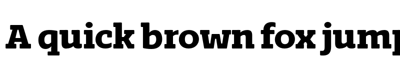 Preview of FONTSPRING DEMO - Whiteblack ExtraBold Regular font