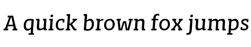 Preview of FONTSPRING DEMO - Whiteblack Medium Oblique Regular font