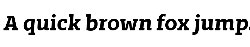 Preview of FONTSPRING DEMO - Whiteblack White ExBold Oblique Regular font