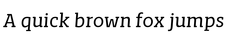 Preview of FONTSPRING DEMO - Whiteblack White Medium Oblique Regular font