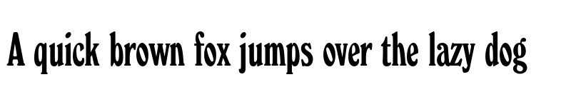 Preview of FONTSPRING DEMO - Whitehall Elongated Pro Regular font