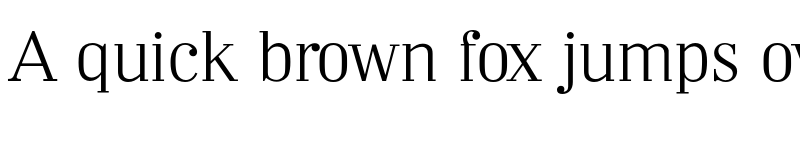 Preview of FONTSPRING DEMO - Wichita Serial Light Regular font