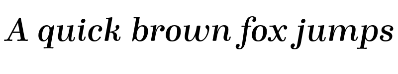 Preview of FONTSPRING DEMO - Winslow Book SemiBold Italic Italic font