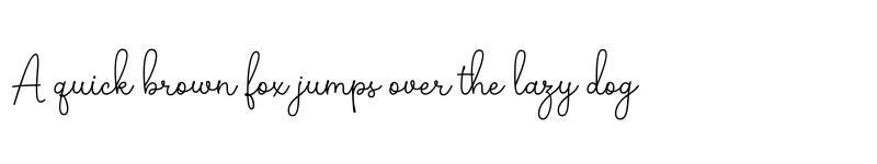 Preview of FONTSPRING DEMO - Winslow Script Bold Narrow Regular font