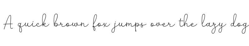 Preview of FONTSPRING DEMO - Winslow Script Medium Regular font