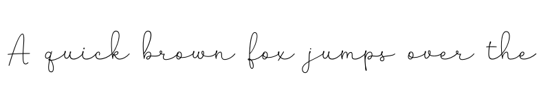 Preview of FONTSPRING DEMO - Winslow Script Medium Wide Regular font