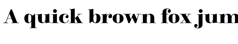 Preview of FONTSPRING DEMO - Winslow Title Black Regular font