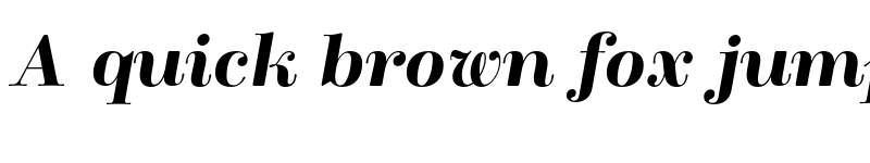 Preview of FONTSPRING DEMO - Winslow Title Bold Italic font