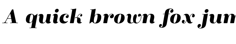 Preview of FONTSPRING DEMO - Winslow Title Mod Black Italic Regular font