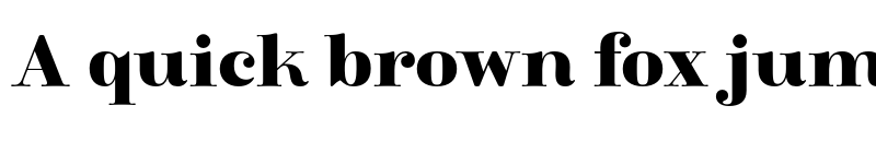 Preview of FONTSPRING DEMO - Winslow Title Mod Black Regular font